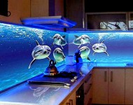 3D кухонные фартуки